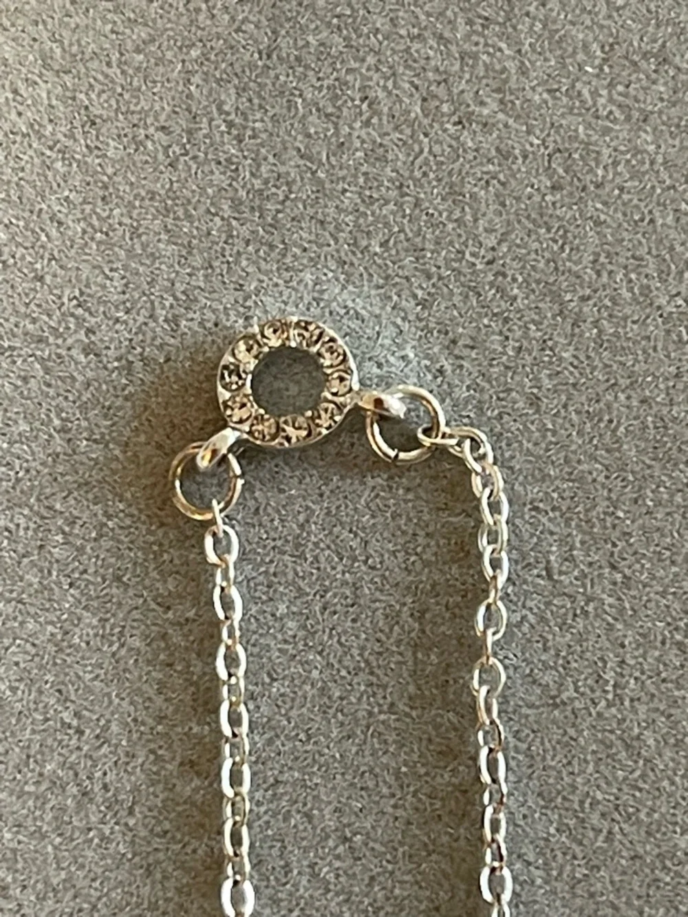 Set of 5 Ankle Bracelets.  Butterfly/Rhinestone theme.